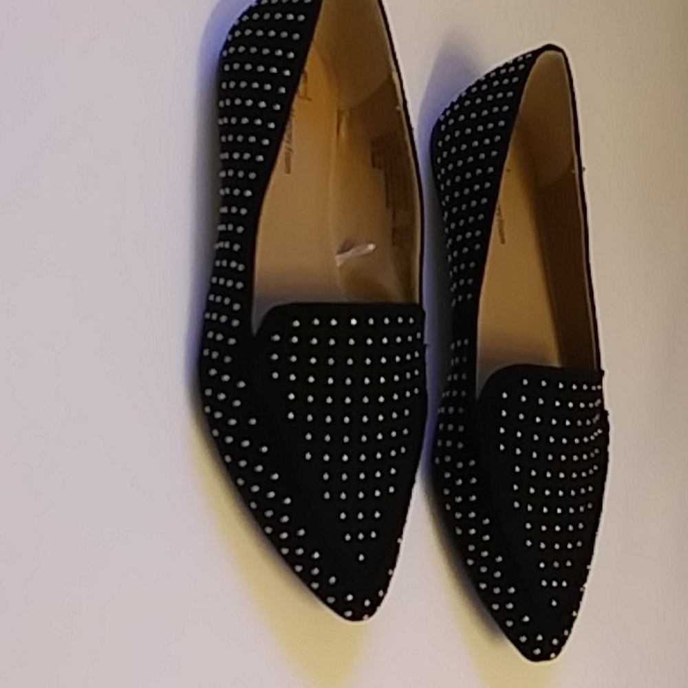Cute Black Studded flats